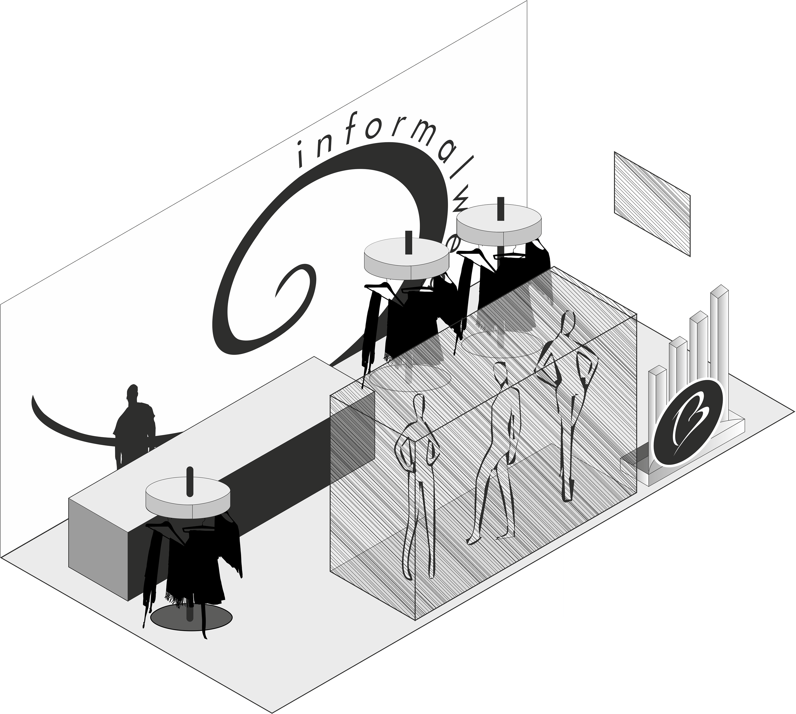 Stand (Axonometría)