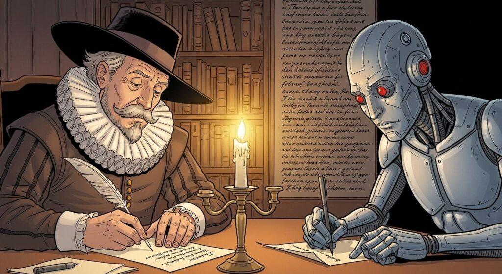 Cervantes vs. Terminator. Quién ganaría?